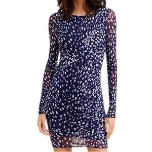 Free People Katana Mesh Ruched Bodycon Dress